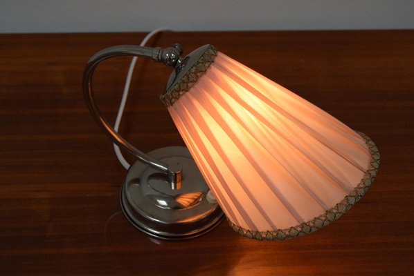 Art Deco Chrome Table Lamp, 1930s-TZ-1015879