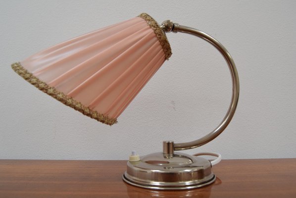 Art Deco Chrome Table Lamp, 1930s-TZ-1015879