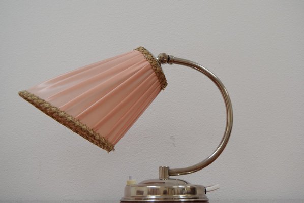 Art Deco Chrome Table Lamp, 1930s-TZ-1015879