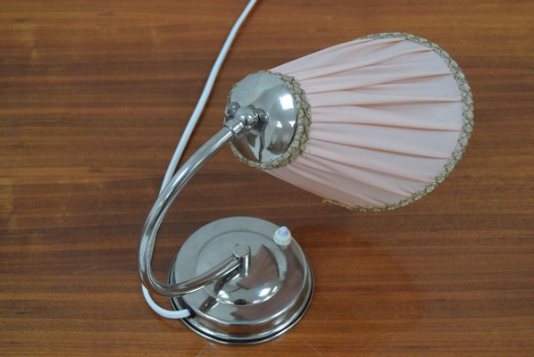 Art Deco Chrome Table Lamp, 1930s-TZ-1015879