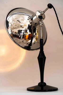 Art Deco Chrome Table Lamp, Vienna, 1930s-SPD-1366646