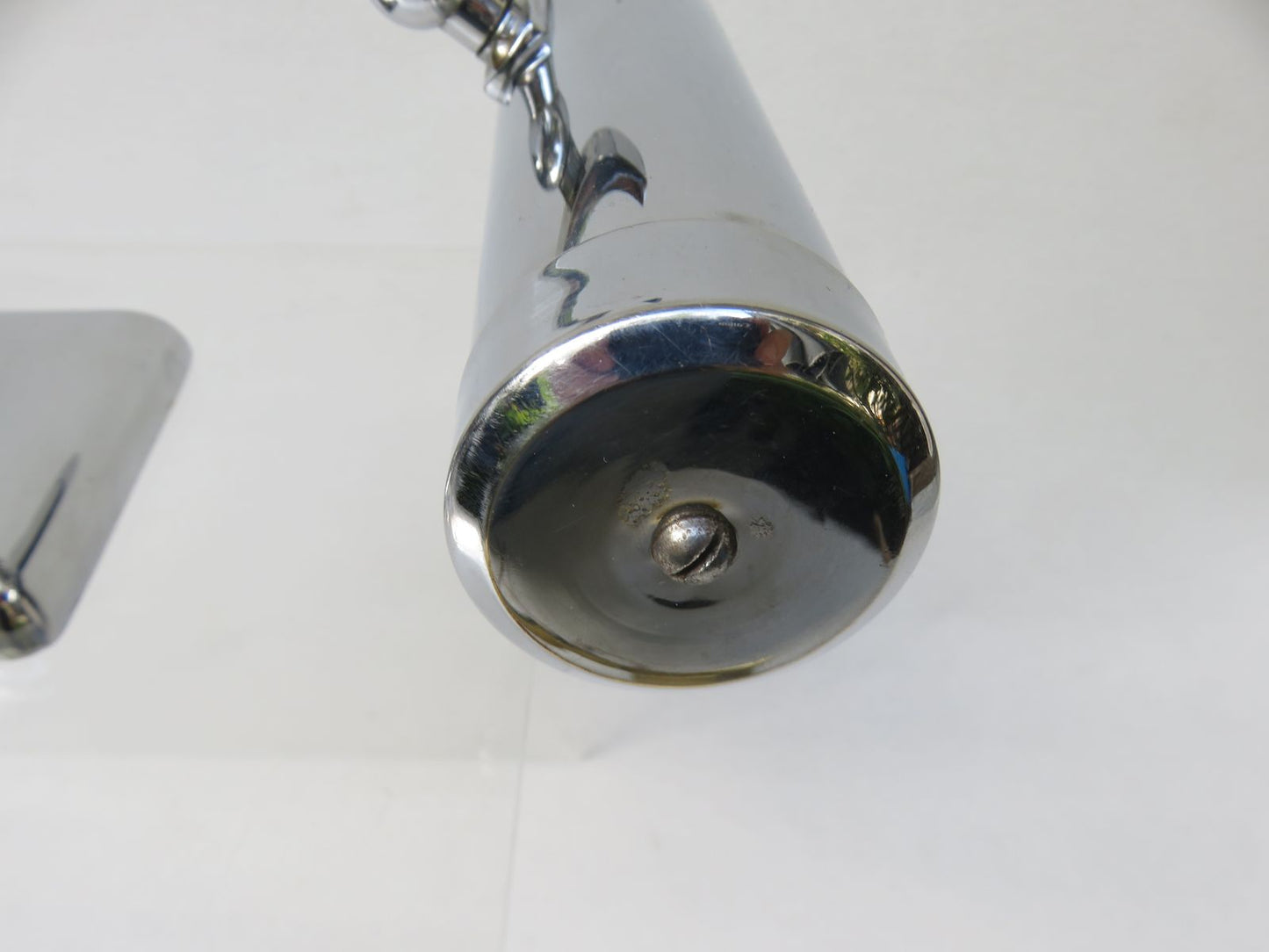 Art Deco Chromed Piano Lamp