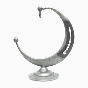 Art Deco Clock Stand with Thermometer, France, 1930s-BKO-1451524