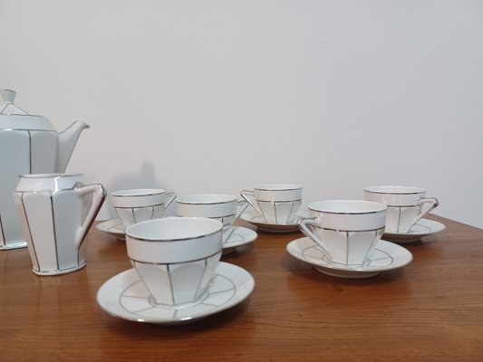 Art Deco Coffee Service, 1930s, Set of 9-ZQS-1777949