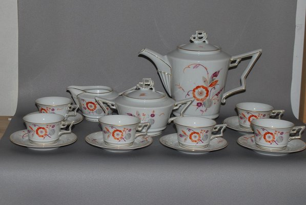 Art Deco Coffee Service from Rosenthal, Germany, 1900s, Set of 15-AOU-1736928