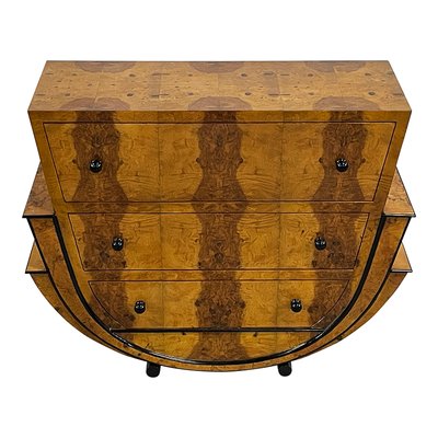 Art Deco Commode in Walnut, 1980s-BEW-1822795