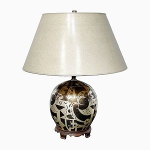 Art Deco Congo Table Lamp by Paul Haustein for WMF, 1930s-YGE-1425171