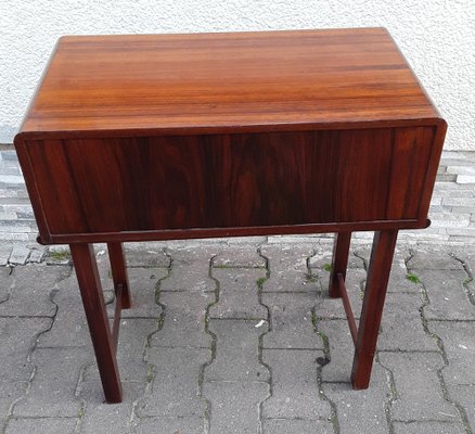 Art Deco Console in Walnut Veneer with Drawers, 1930s-HOI-1270948