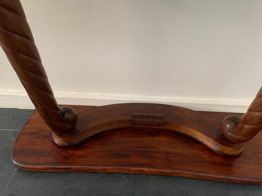 Art Dèco Console with Conucopia -Shaped Pilasters, 1930s, Set of 2-IJR-1758024