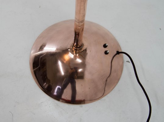 Art Deco Copper Floor Lamp, 1930s-TZ-1444181