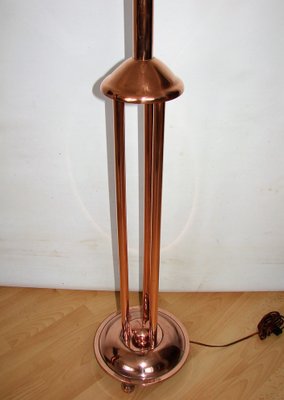 Art Deco Copper Floor Lamp, 1930s-XHP-1394906