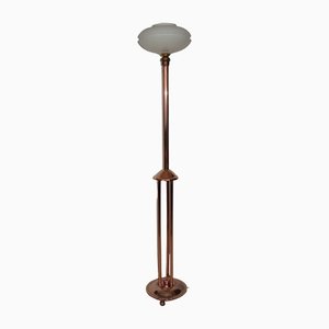 Art Deco Copper Floor Lamp, 1930s-XHP-1394906