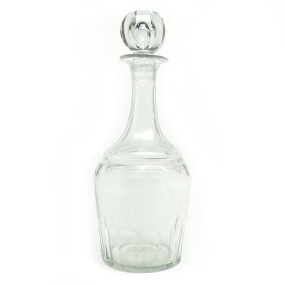 Art Deco Crystal Carafe, Czechoslovakia, 1930s-BKO-1453990