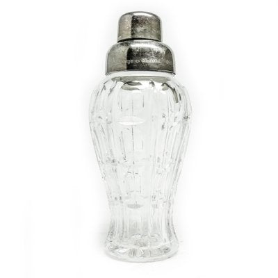 Art Deco Crystal Cocktail Shaker by Wolfgang Wolff, Germany, 1950s, 1960s-BKO-1451638