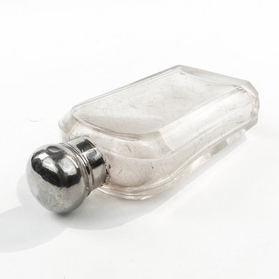 Art Deco Crystal Flask, France, 1930s-BKO-1801193