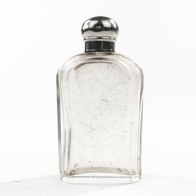 Art Deco Crystal Flask, France, 1930s-BKO-1801193