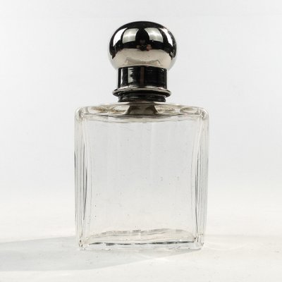 Art Deco Crystal Flask, France, 1930s-BKO-1801197