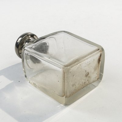 Art Deco Crystal Flask, France, 1930s-BKO-1801199