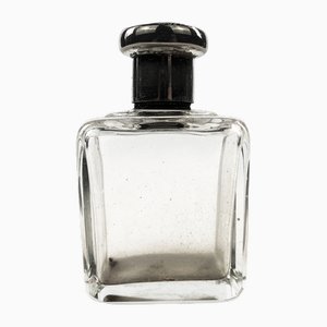 Art Deco Crystal Flask, France, 1930s-BKO-1801199