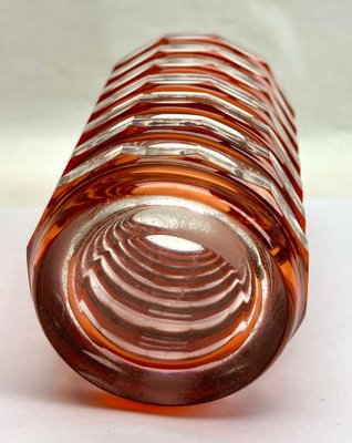 Art Deco Crystal Vase from Val Saint Lambert, 1950s-MJY-1769412