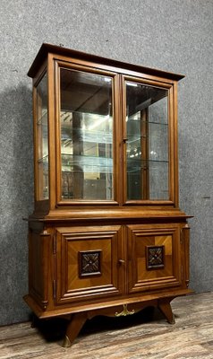 Art Deco Cupboard in Light Walnut, 1930s-MWB-1785777