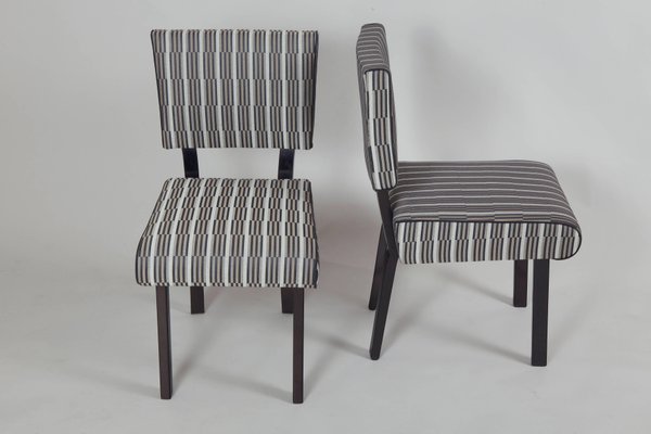 Art Deco Czech Chairs, 1930s, Set of 6-WHY-588953