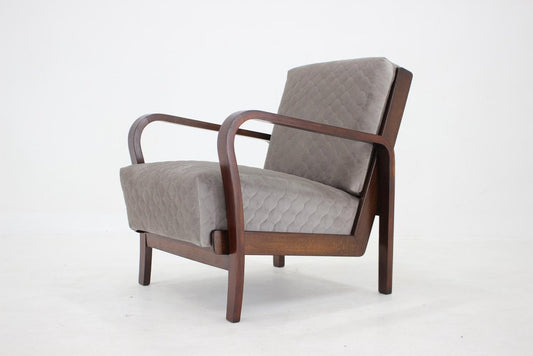 Art Deco Czechoslovakian Armchair, 1940s