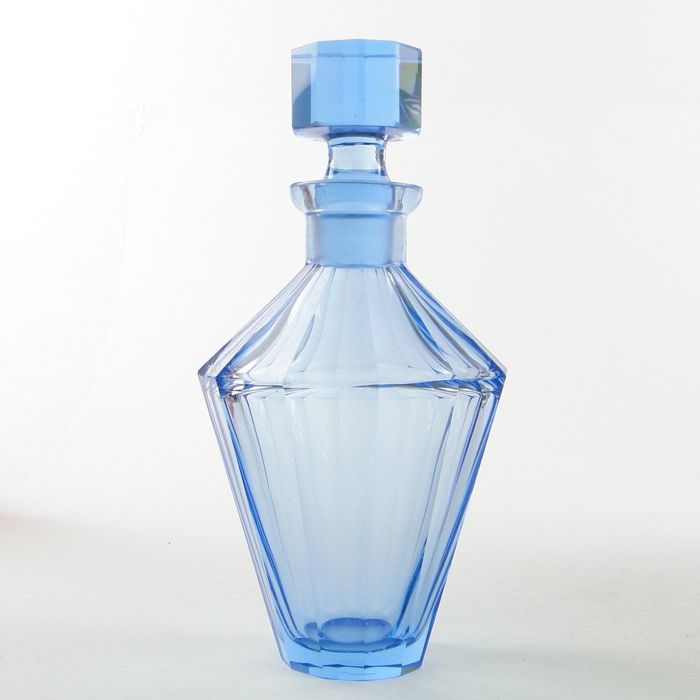 Art Deco Czechoslovakian Carafe from Moser, 1920s