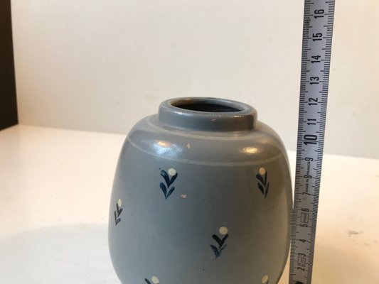 Art Deco Danish Ceramic Vase from Knabstrup, 1930s-LCR-655897