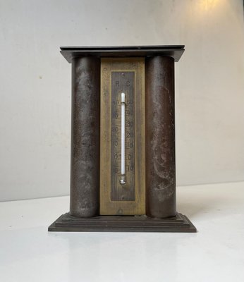 Art Deco Danish Money Bank & Thermometer by Architect Carl Einar Glahn, 1930s-LCR-1378377