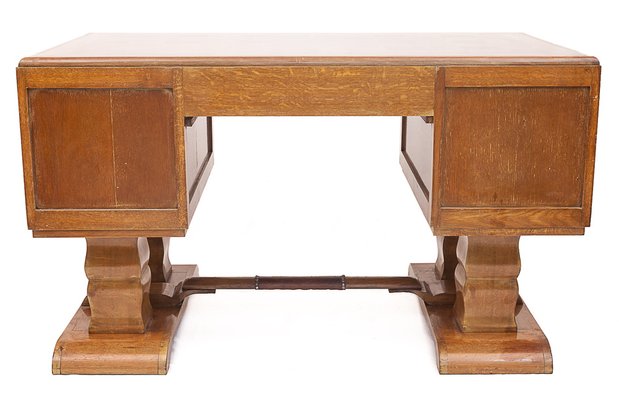 Art Deco Desk attributed to Charles Dudouyt, 1930s-JCN-1703997