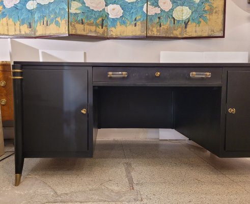 Art Deco Desk in the style of Léon & Maurice Jallot, France, 1940s-NUC-1757880