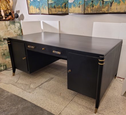 Art Deco Desk in the style of Léon & Maurice Jallot, France, 1940s-NUC-1757880