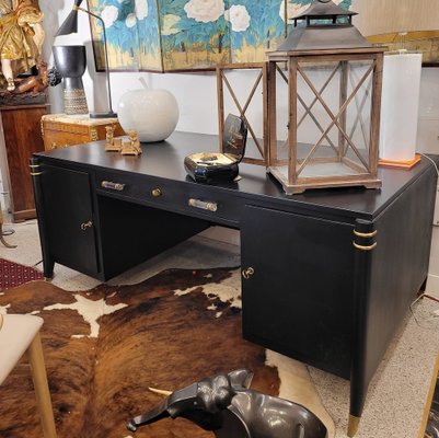 Art Deco Desk in the style of Léon & Maurice Jallot, France, 1940s-NUC-1757880