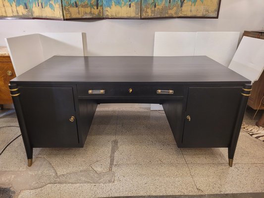 Art Deco Desk in the style of Léon & Maurice Jallot, France, 1940s-NUC-1757880