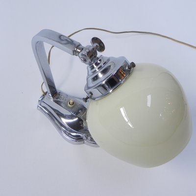 Art Deco Desk Lamp with Adjustable Shade, 1930s-TL-1450007