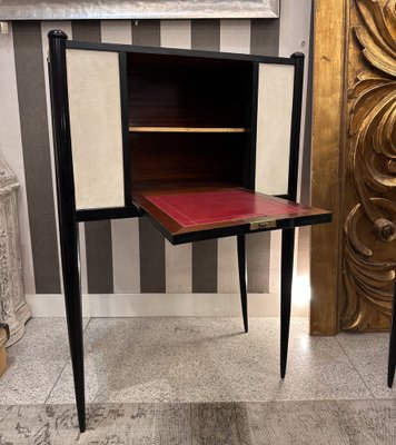 Art Deco Desks in Parchment attributed Paolo Buffa, Italy, 1940s, Set of 2-NUC-1823640