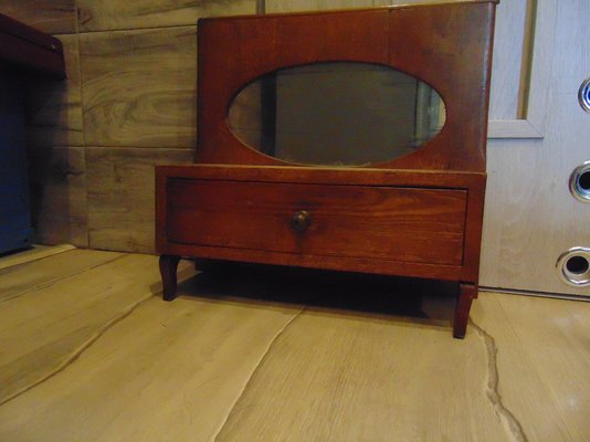 Art Deco Desktop Cabinet with Mirror-CAQ-1022778