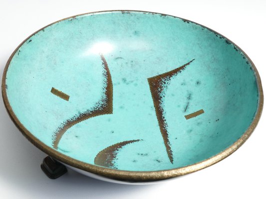 Art Deco Dinanderie Ikora Bowl by WMF, Germany, 1930s-RUK-1758077