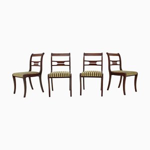 Art Deco Dining Chairs, 1940s, Set of 4-TZ-750473