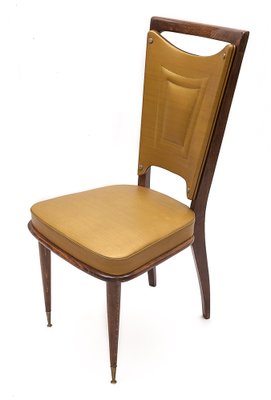 Art Deco Dining Chairs, 1940s, Set of 6-JCN-1725188