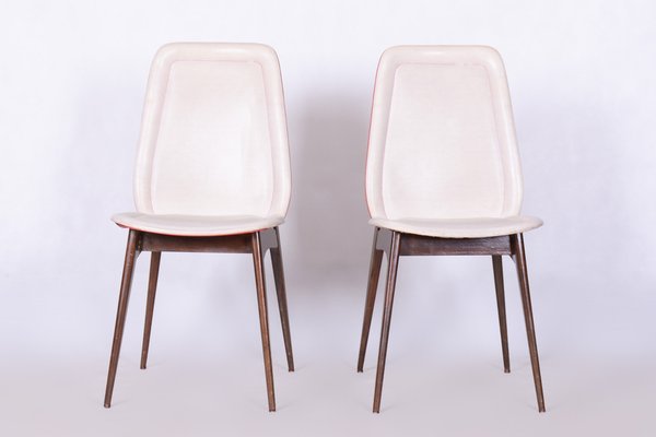 Art Deco Dining Chairs attributed to Jules Leleu, France, 1940s, Set of 6-WHY-1735570