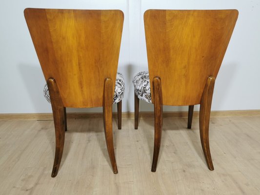 Art Deco Dining Chairs by Jindrich Halabala, Set of 2-QJA-1183343