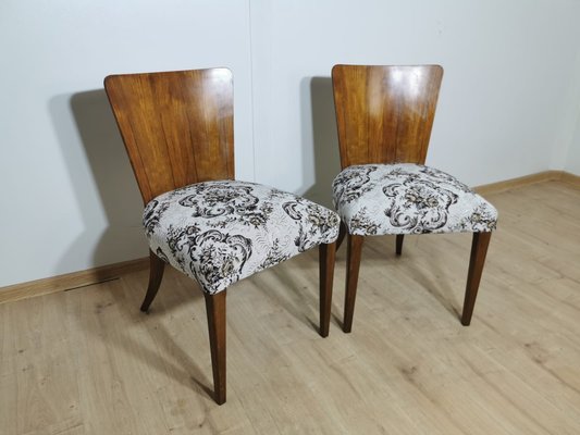 Art Deco Dining Chairs by Jindrich Halabala, Set of 2-QJA-1183343