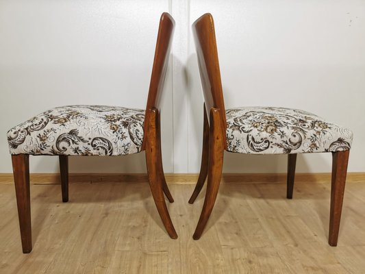 Art Deco Dining Chairs by Jindrich Halabala, Set of 2-QJA-1183343