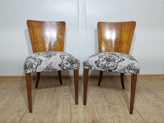 Art Deco Dining Chairs by Jindrich Halabala, Set of 2-QJA-1183343