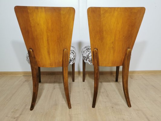 Art Deco Dining Chairs by Jindrich Halabala, Set of 2-QJA-1183343