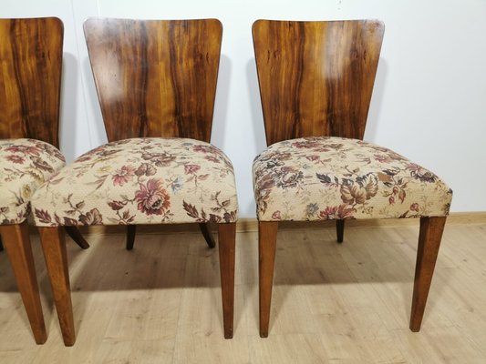 Art Deco Dining Chairs by Jindrich Halabala, Set of 4-QJA-1196010