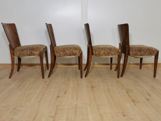 Art Deco Dining Chairs by Jindrich Halabala, Set of 4-QJA-1183319