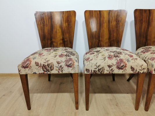 Art Deco Dining Chairs by Jindrich Halabala, Set of 4-QJA-1196010